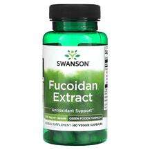 Swanson, Fucoidan Extract 500 mg, 60 Veggie Capsules