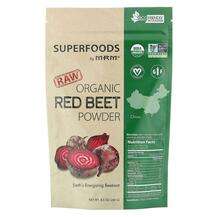 MRM Nutrition, Красная свекла в порошке, Raw Organic Red Beet,...