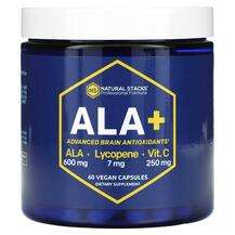 Natural Stacks, ALA+ Advanced Brain Antioxidants, 60 Vegan Cap...