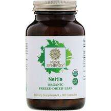 Pure Synergy, Nettle Organic Freeze-Dried Leaf, 90 Capsules