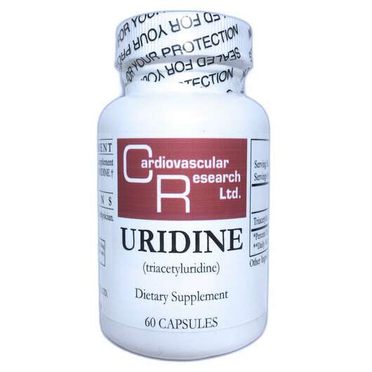 Основное фото товара Ecological Formulas, Уридин, Uridine Triacetyluridine, 60 капсул