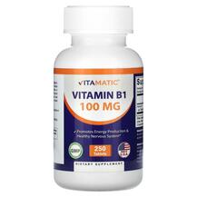 Vitamin B1 100 mg Витамин B1 Тиамин Vitamatic 250 таблеток
