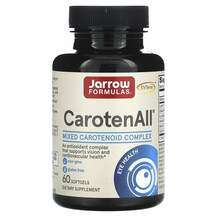 Jarrow Formulas, CarotenALL, Комплекс каротиноїдів, 60 капсул