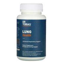 Dr Tobias, Lung Health, Підтримка органів дихання, 60 капсул