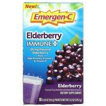 Emergen-C, Поддержка иммунитета, Immune+ Elderberry 50 mg 18 P...