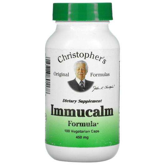 Основне фото товара Christopher's Original Formulas, Immucalm Formula 475 mg, Підт...