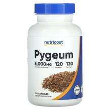 Nutricost, Африканская Слива, Pygeum 5000 mg, 120 капсул