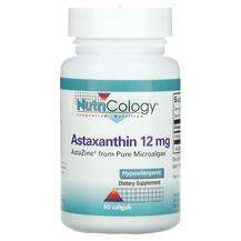 Nutricology, Astaxanthin 12 mg, 60 Softgels