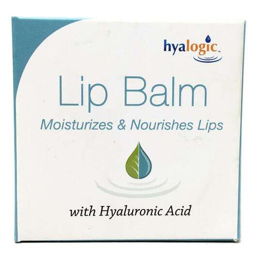 Основное фото товара Hyalogic, Бальзам, Lip Balm with Hyaluronic Acid, 14 г