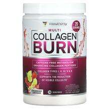 Vitauthority, Коллаген, Multi Collagen Burn Strawberry Lemonad...
