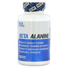 EVLution Nutrition, Бета Аланин, Beta Alanine, 60 капсул