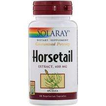 Solaray, Horsetail Extract 400 mg, 60 Vegetarian Capsules