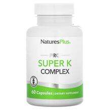 Natures Plus, Pro Super K Complex, Вітамін K2, 60 капсул
