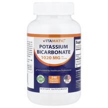 Potassium Bicarbonate Калий Vitamatic 240 капсул