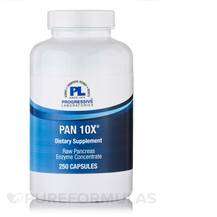 Progressive Labs, Панкреатин, Pan 10X, 250 капсул