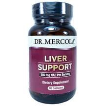 Dr Mercola, Liver Support, Підтримка печінки, 60 капсул