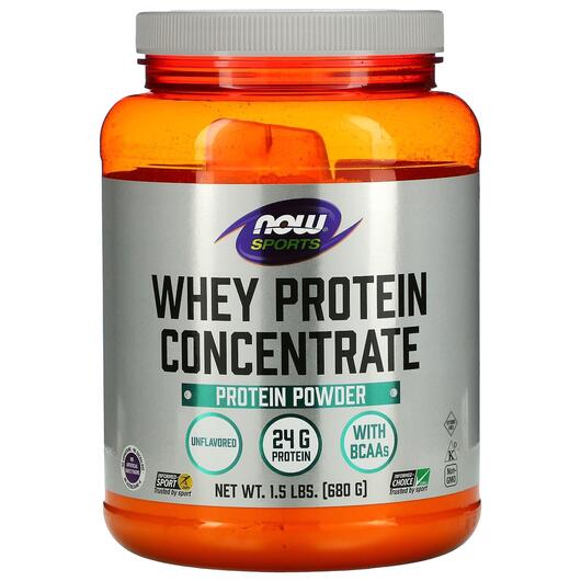 Основное фото товара Sports Whey Protein Concentrate Unflavored 1 Основное фото товара Протеин, Sports Whey Protein Concentrate Unflavored 1, 680 г