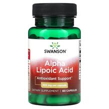 Альфа-ліпоєва кислота Alpha Lipoic Acid 300 mg Альфа-ліпоєва кислота Alpha Lipoic Acid 300 mg