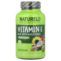 Vitamin E Made with Whole Foods 180 mg Витамин E Naturelo