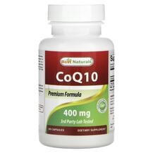 Коензим CoQ10 CoQ10 400 mg Best Naturals 60 капсул