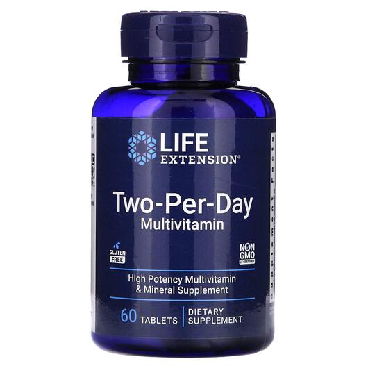 Основне фото товара Two-Per-Day Multivitamin V2 Основне фото товара Two-Per-Day Multivitamin V2, Мультивітаміни, 60 таблеток