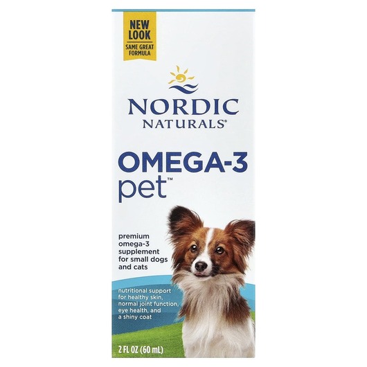 Основное фото товара Omega-3 Pet Cats & Small Breed Dogs Основное фото товара Nordic Naturals, Омега 3, Omega-3 Pet Cats & Small Breed Dogs
