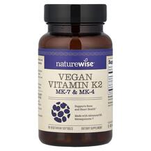Вітамін K2 Vegan Vitamin K2 MK-7 & MK-4 Naturewise Вітамін K2 Vegan Vitamin K2 MK-7 & MK-4 Naturewise