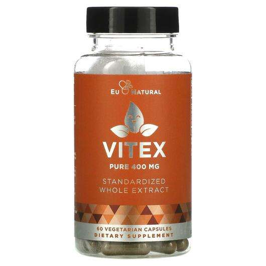 Основне фото товара Eu Natural, Vitex 400 mg, Авраамове дерево, 60 капсул