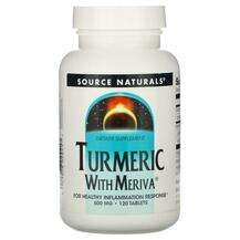 Source Naturals, Turmeric with Meriva 500 mg, 120 Tablets