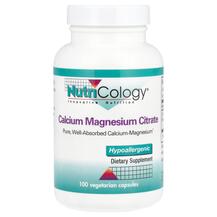 Calcium Magnesium Citrate Кальций Магний Nutricology