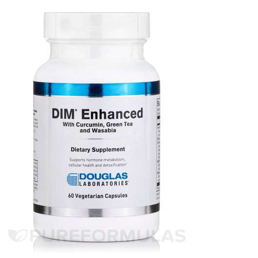 Основне фото товара Douglas Laboratories, DIM Enhanced, Дііндолілметан, 60 капсул