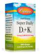 Фото товара Carlson, Витамины D3 + K2, Super Daily D3 + K2, 10.16 мл