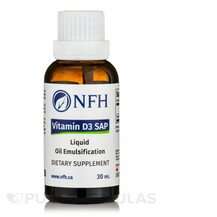 NFH, Vitamin D3 SAP, Вітамін D, 30 мл