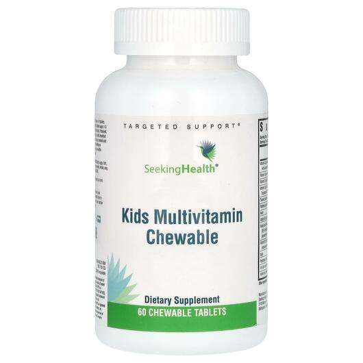Основное фото товара Seeking Health, Мультивитамины для детей, Kids Multivitamin Ch...