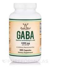 ГАМК GABA 1000 mg Double Wood 300 капсул