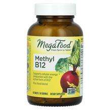 Mega Food, Метилкобаламин B12, Methyl B12, 60 таблеток