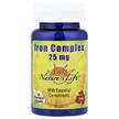 Фото товара Natures Life, Железо, Iron Complex 25 mg, 50 капсул