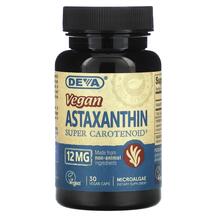 Vegan Astaxanthin Super Carotenoid 12 mg Астаксантин Deva