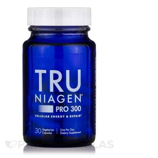 Основное фото товара Tru Niagen, Тру Ниаген Про 300 мг, Tru Niagen Pro 300 mg, 30 к...