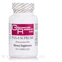 Ecological Formulas, Pan 8 Supreme 8X Porcine Pancreatin with ...