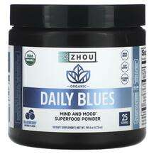 Zhou Nutrition, Organic Daily Blues Blueberry, 119.5 g