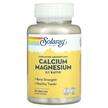 Фото товару Solaray, Enhanced Absorption Calcium Magnesium, Кальцій, 90 ка...