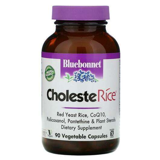 Основне фото товара Bluebonnet, CholesteRice, Підтримка холестерину, 90 капсул