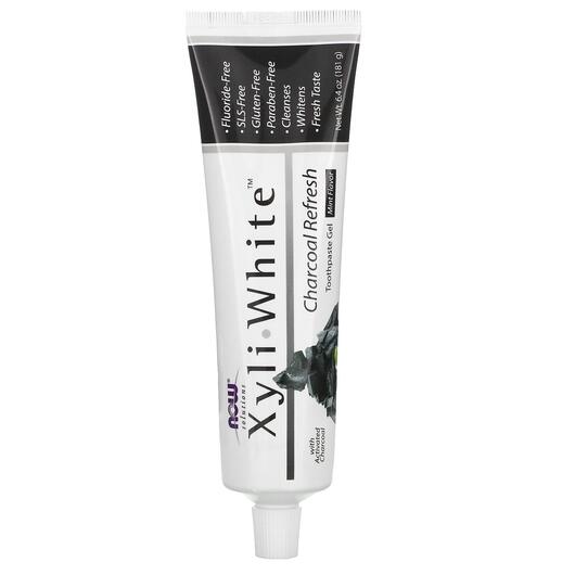 Основное фото товара Solutions XyliWhite Charcoal Refresh Toothpaste Gel, Зубная паста
