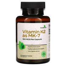 Future Biotics, Vitamin K2 as MK-7, Вітамін K2 MK-7, 100 капсул
