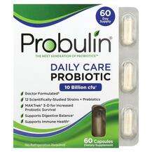 Probulin, Daily Care Probiotic 10 Billion CFU, Пробіотики, 60 ...