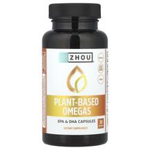 Омега 3 Plant-Based Omegas Zhou Nutrition 30 капсул Омега 3 Plant-Based Omegas Zhou Nutrition 30 капсул