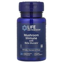 Mushroom Immune Грибы Бета-глюканы Life Extension