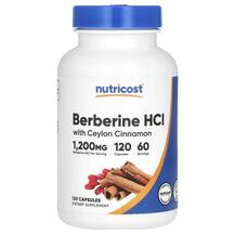 Berberine HCl With Ceylon Cinnamon Берберин Nutricost