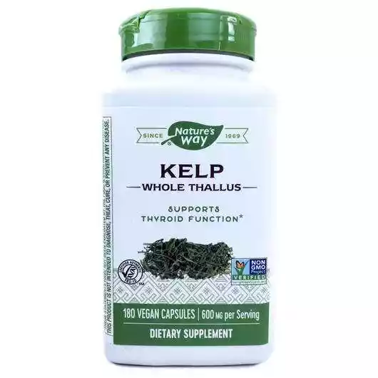 Фото товара Kelp 600 mg 180 Veggie Capsules
